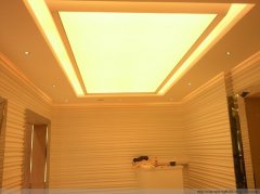 白色透光膜(暖光燈效果